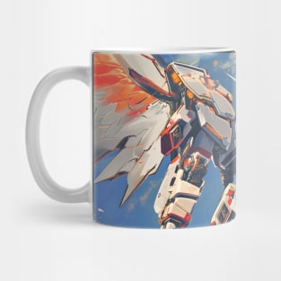 Winged Warriors: Gundam Wing, Mecha Epic, and Anime-Manga Legacy Unleashed Mug